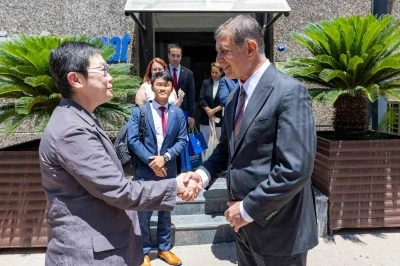 Başkan Tugay&rsquo;dan Singapur&rsquo;a İEF ve EXPO 2027 daveti

