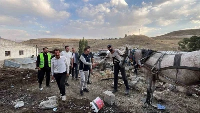 Başkan Uçar; &quot;Kırmızıtaş’ta yaralar sarılacak&quot;
