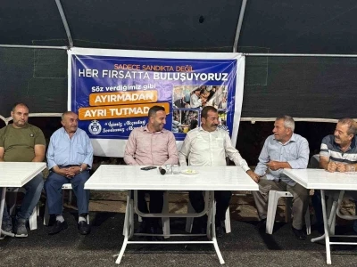 Başkan Ulutaş, Kültür Mahallesi’nde vatandaşlarla buluştu
