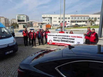 Başkan &Uuml;nsal, 8 aydır maaş vermediği iş&ccedil;ilerle bayramlaşmak istedi, eylemi duyunca iptal etti
