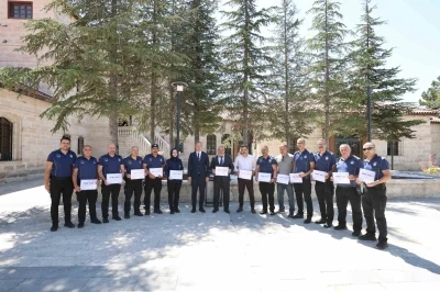 Başkan Uzun Zabıta teşkilatımız şehrimizin huzurunun teminatıdır
