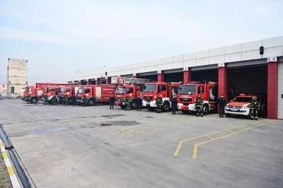 Başkan Yalçın: &quot;2025’te çıkan yangınlarda 3 bin 550 litre köpük ve jel bazlı söndürücü kullandık&quot;
