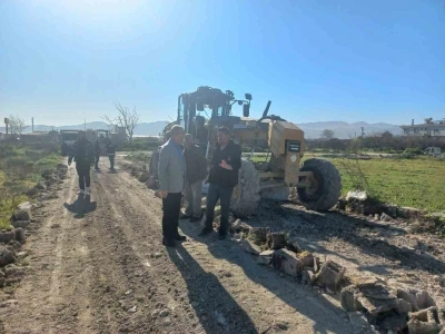 Başkan Yapar, yeniden hayat bulan Antakya&rsquo;daki &ccedil;alışmaları yerinde inceledi
