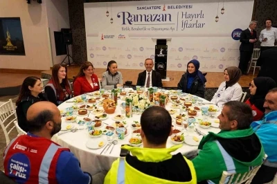 Başkan Yeğin mesai arkadaşlarıyla iftarda buluştu: "Sancaktepe&rsquo;de b&uuml;y&uuml;k bir aileyiz"
