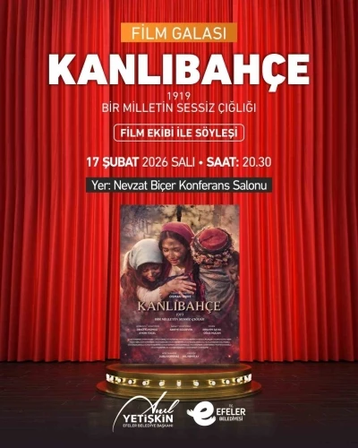 Başkan Yetişkin&rsquo;den Kanlı Bah&ccedil;e Film Galası&rsquo;na davet
