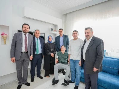 Başkan Yılmaz&rsquo;dan G&ouml;n&uuml;llere Dokunan Ziyaret