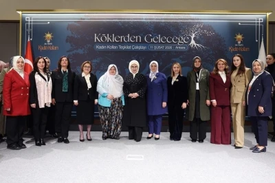 Başkan Zekiye Tekin, Emine Erdoğan ile g&ouml;r&uuml;şt&uuml;
