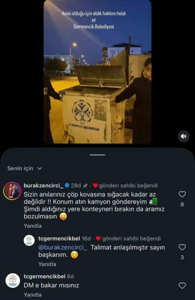 Başkan Zencirci&rsquo;den konteyner mizahı: "Konum atın, kamyon g&ouml;ndereyim"
