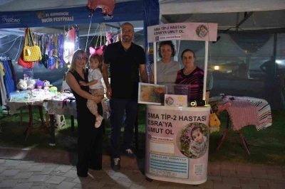 Başkan Zencirci, festival alanındaki stantları gezdi
