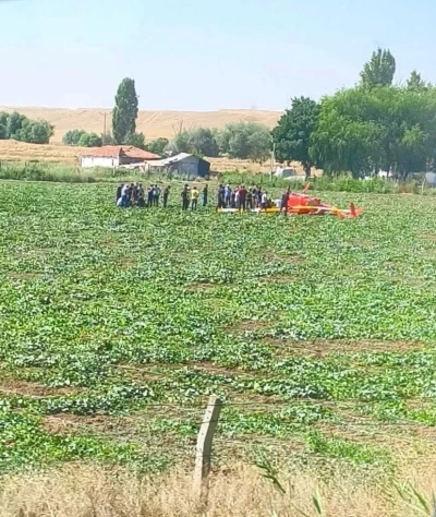 Başkentte eğitim helikopteri d&uuml;şt&uuml;: "2 yaralı"
