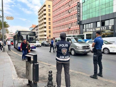 Başkentte okul çevrelerine sıkı denetim
