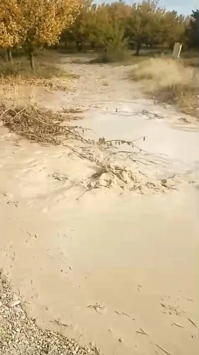 Baskil’de dereler taştı
