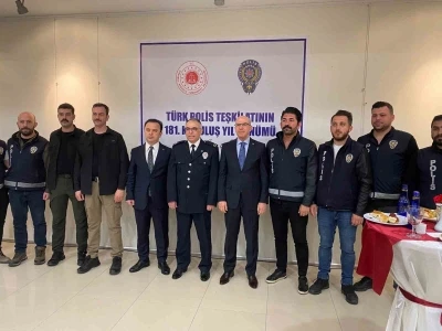 Başsavcı Mehmet Beşir G&uuml;ven polislerin polis haftasını kutladı
