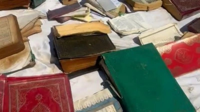 Batman Çayı kıyısında çuvallarda çok sayıda Kur'an-ı Kerim bulundu