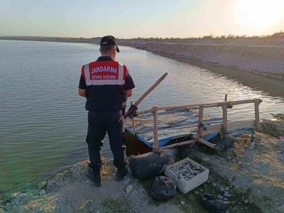 Batman Çayı’nda 250 metre hayalet ağ bulundu
