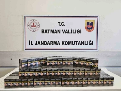 Batman’da 2 bin 399 paket kaçak sigara ele geçirildi
