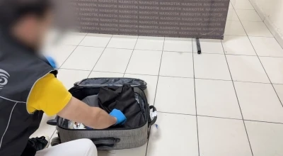 Batman&rsquo;da akıl almaz sevkiyat y&ouml;ntemi dedekt&ouml;r k&ouml;pek Mailo&rsquo;ya takıldı
