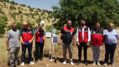Batman&rsquo;da bağ ve Antep fıstığı bah&ccedil;elerine "tahmin ve erken uyarı sistemi" kuruldu
