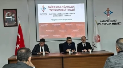 Batman&rsquo;da bağımlılığa karşı ortak &ccedil;alışma
