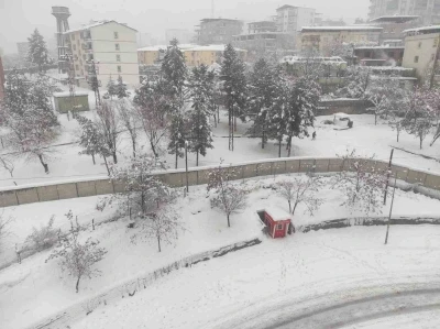 Batman&rsquo;da bir il&ccedil;ede eğitime kar tatili
