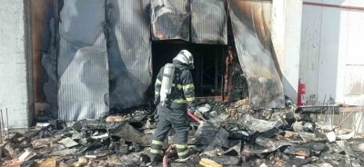 Batman’da dondurma fabrikasında yangın