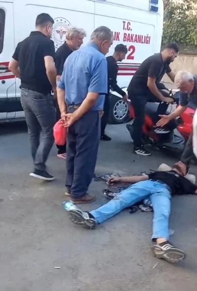 Batman’da hafif ticari araç ile motosiklet çarpıştı: 1 yaralı
