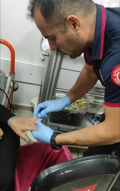 Batman’da itfaiye ve sağlık ekiplerinden ortak &quot;yüzük çıkartma&quot; operasyonu
