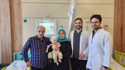 Batman&rsquo;da kraniyosinostoz teşhisi konulan 5 aylık bebek 3 saatlik ameliyatla sağlığına kavuştu
