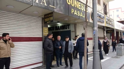 Batman&rsquo;da kuyumcu soygunu ardından esnaf kepenk kapattı
