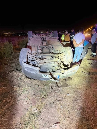 Batman’da otomobil takla attı: 1 yaralı
