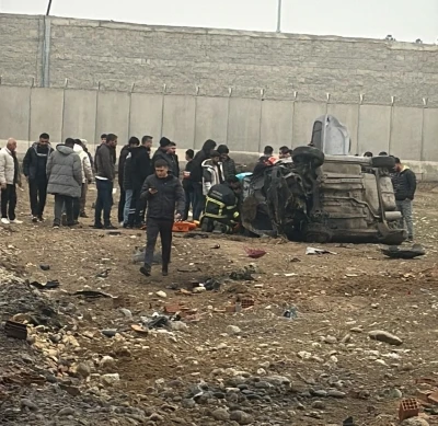 Batman’da otomobil takla attı: 2 yaralı
