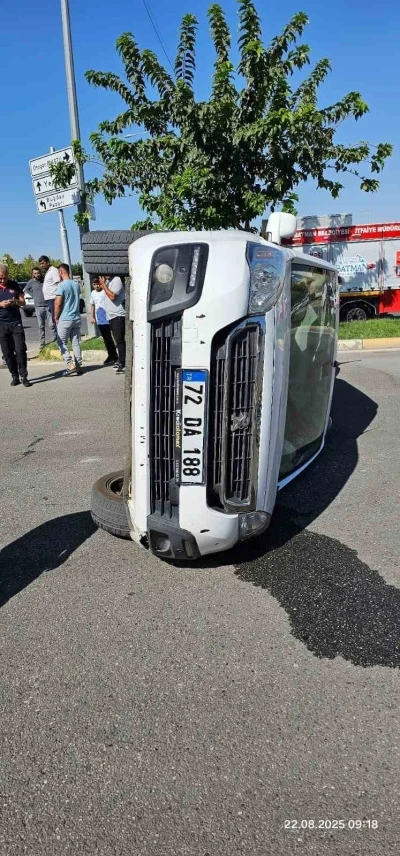 Batman’da trafik kazası: 1 yaralı
