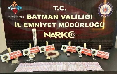 Batman&rsquo;da uyuşturucu operasyonu: 5 zehir taciri tutuklandı