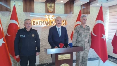 Batman Valisi Canalp: &quot;Asayiş olaylarında son 1 yıllık dönemde yüzde 10’luk azalma meydana gelmiştir&quot;
