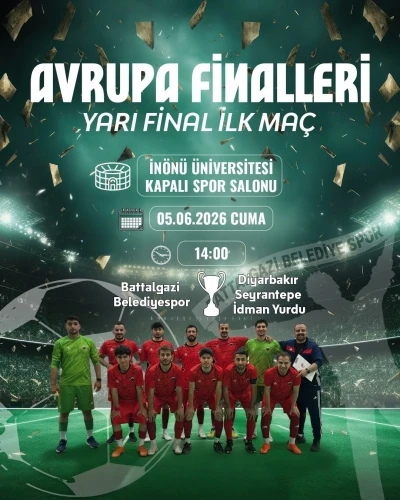 Battalgazi Belediyespor&rsquo;da yarı final heyecanı
