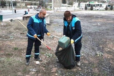 Battalgazi&rsquo;de cadde ve sokaklarda temizlik &ccedil;alışması
