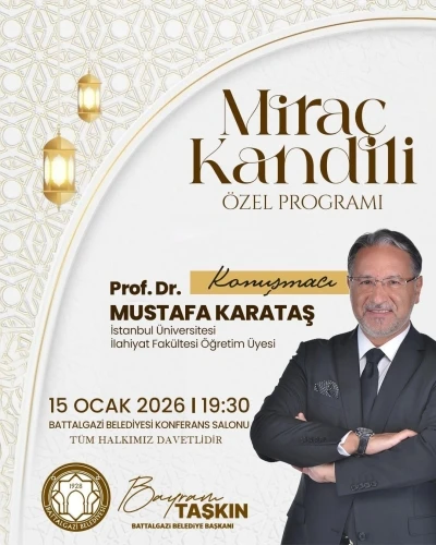 Battalgazi&rsquo;de Mira&ccedil; Kandili &ouml;zel programı
