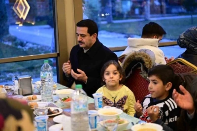 Battalgazi&rsquo;de yetim &ccedil;ocuklarla iftar buluşması
