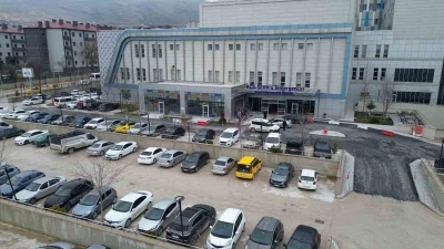 Battalgazi Devlet Hastanesi otoparkı yenilendi
