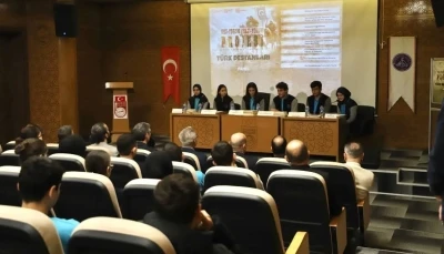 Bayburt Fen Lisesi &ouml;ğrencilerinden T&uuml;rk destanları paneli
