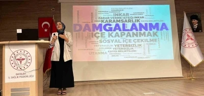 Bayburt İl Sağlık Müdürlüğü personeline ’damgalama’ eğitimi verildi
