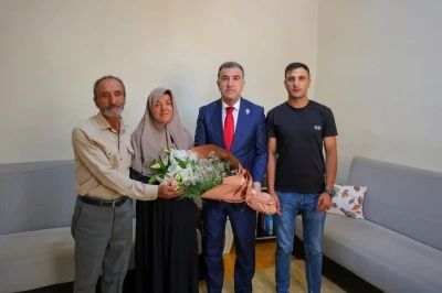 Bayburt&rsquo;ta 15 Temmuz gazileri ziyaret edildi
