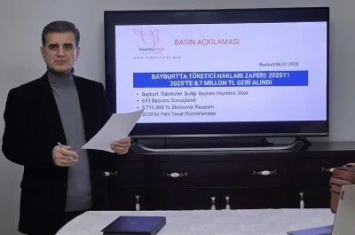 Bayburt&rsquo;ta 8,7 milyon TL t&uuml;keticinin cebinde kaldı
