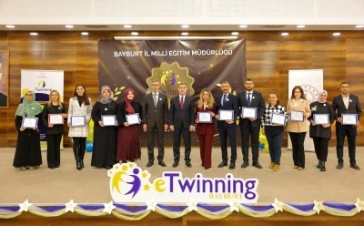 Bayburt&rsquo;ta 9 okul &lsquo;eTwinning Okulu&rsquo; &uuml;nvanı aldı
