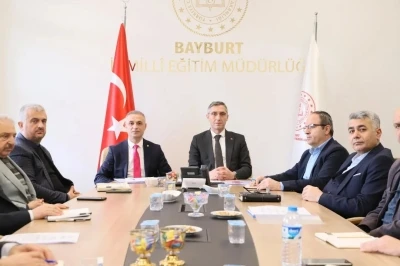 Bayburt&rsquo;ta A&ccedil;ık &Ouml;ğretim Kurumları Sınav Y&uuml;r&uuml;tme Kurulu toplandı
