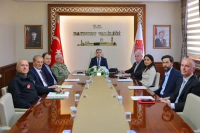 Bayburt&rsquo;ta &ccedil;ığ riskine karşı değerlendirme toplantısı yapıldı
