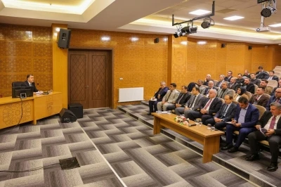 Bayburt&rsquo;ta devam eden ve planlanan projeler değerlendirildi
