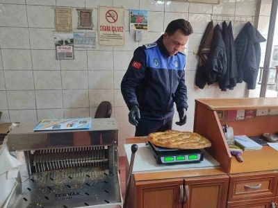 Bayburt&rsquo;ta fırınlara hijyen ve gramaj denetimi
