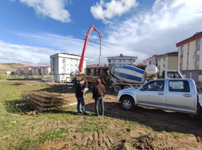 Bayburt&rsquo;ta hazır beton tesisleri denetlendi
