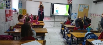 Bayburt’ta ilkokul öğrencilerine gıda güvenliği eğitimi verildi
